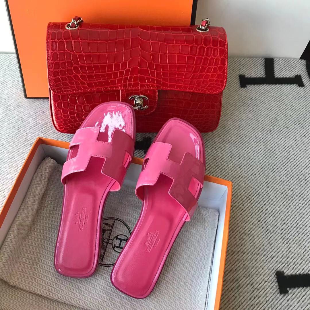 에르메스 올수공 오란 슬리퍼 샌들 페이던트 16